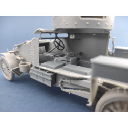 1:35 Copper State Models A35-012 - Lanchester Armoured Car interior. 3d printed parts.