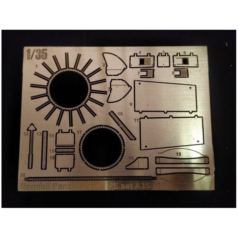 1:35 Copper State Models A35-006 - Romfell Photo-etching detail set