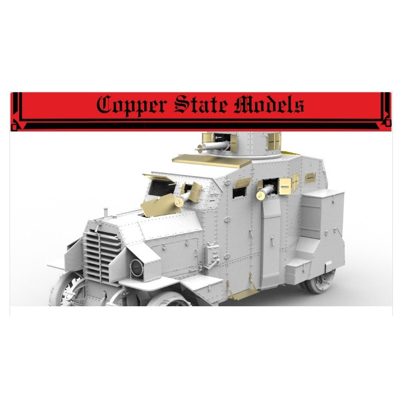 1:35 Copper State Models A35-009 - Ehrhardt 1917 Armoured Car Photo-etching detail set