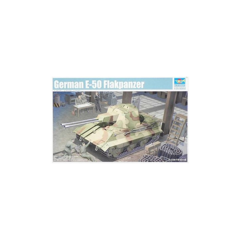 1:35 Trumpeter 01537 - German E-50 Flakpanzer