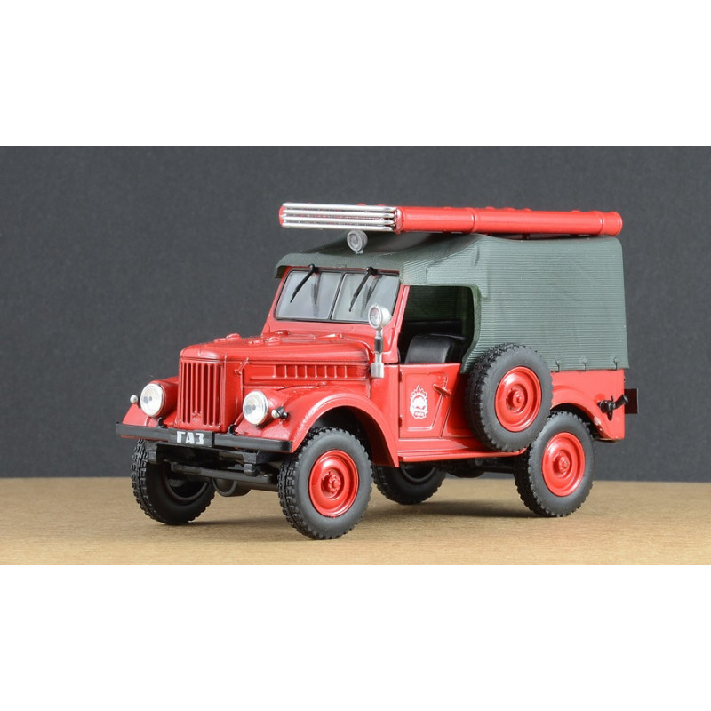 1:43 De Agostini GAZ-69 PMG-20 Fire