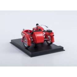 1:24 Л-600 Пожарный мотоцикл с коляской и журналом №3, спецвыпуск, Modimio Collections