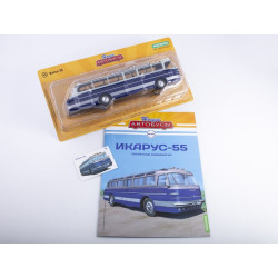 1:43 Ikarus-55 автобус с журналом №46, Modimio Collections