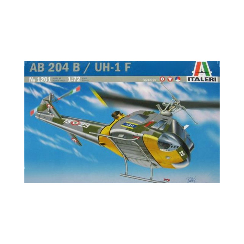 1:72 Italeri 1201 - Bell AB-204 / UH-1F Huey