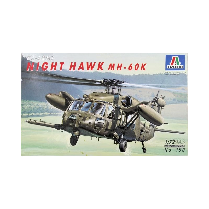 1:72 Italeri 190 - Sikorsky MH-60K Night Hawk