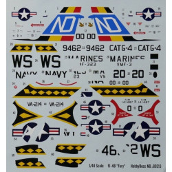 1:48 Hobby Boss 80313 - FJ-4B Fury