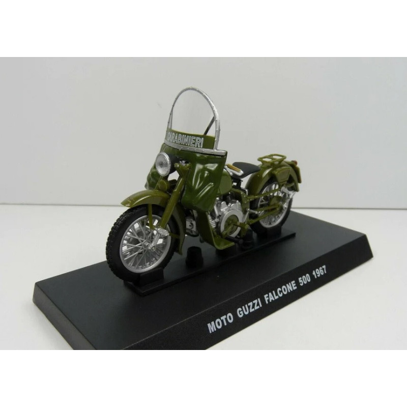 1:24 Moto Guzzi Falcone 500 1967 мотоцикл, De Agostini Moto Police