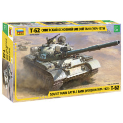 1:35 Zvezda 3673 - T-62 Version 1974-1975 Soviet Main Battle Tank