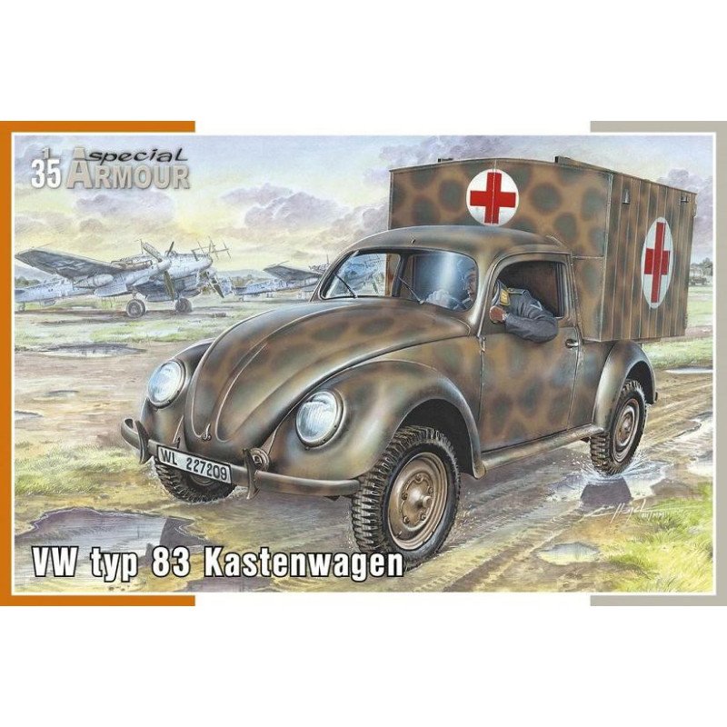 1:35 Special Hobby SA35005 - VW typ 83 Kastenwagen