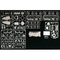 1:35 Copper State Models 35003 Lanchester Armoured Car in Russian Service with 37mm Hotchkiss gun