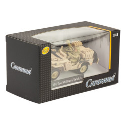 1:43 Cararama - Jeep CJ-5 1/4 ton US Army 1944