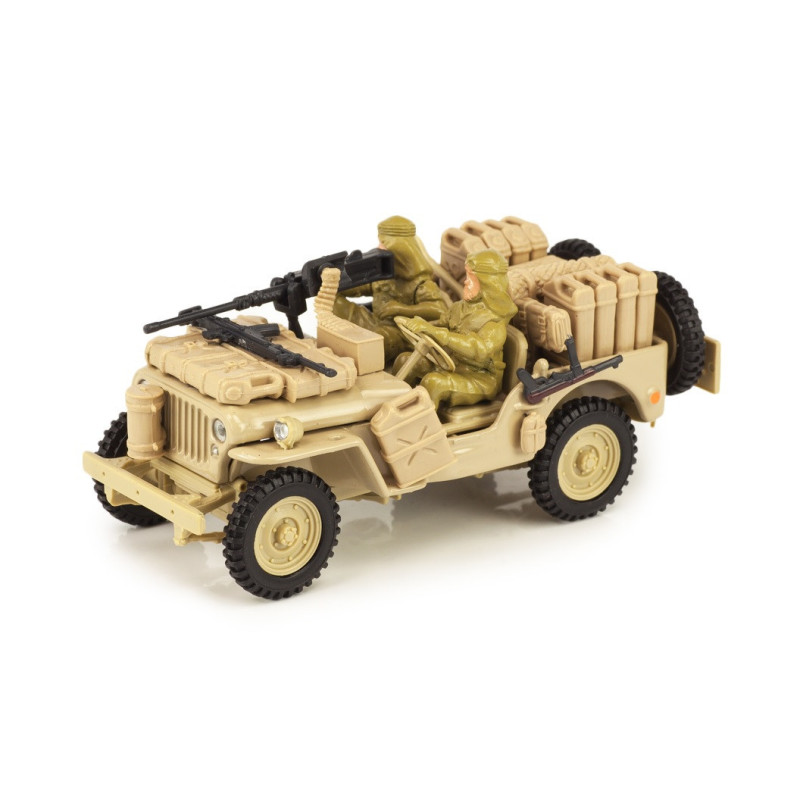 1:43 Cararama - Jeep CJ-5 1/4 ton US Army 1944