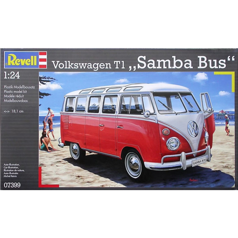 1:24 Revell 07399 - Volkswagen VW T1 "Samba Bus"