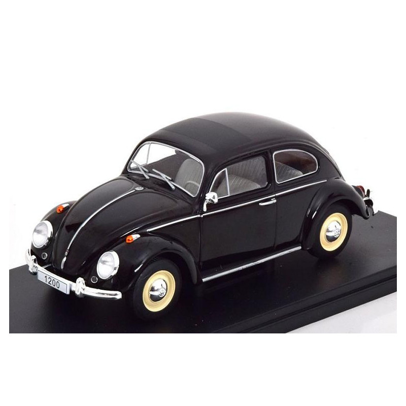 1:24 WhiteBox 124177 - VW beetle 1200, 1960 Black