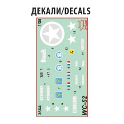 1:35 Zvezda 3664 - Amerikāņu armijas transportlīdzeklis 3/4T Vehicle Dodge WC-52