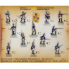 1:72 Zvezda 8071 - Frīdriha II "Lielā" prūšu grenadieri 13. gs.