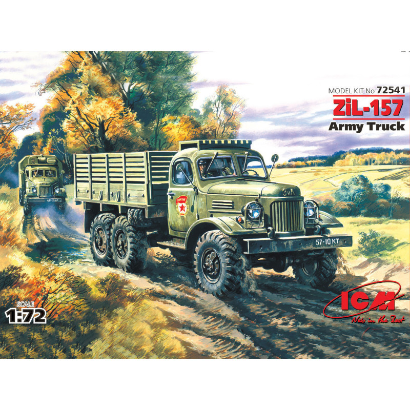 1:72 ICM 72541 - ЗиЛ-157 / ZIL-157 Soviet army truck