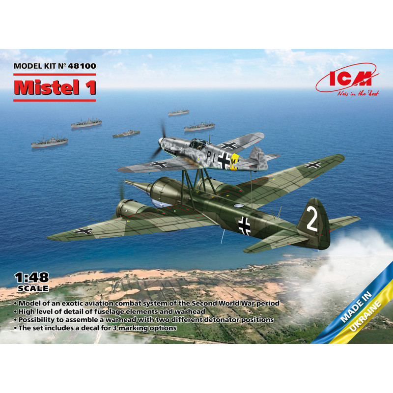 1:48 ICM 48100 - Mistel 1 WWII German Composite Aircraft