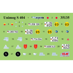 1:35 ICM 35135 - Unimog S 404 German military truck