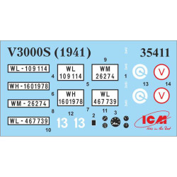 1:35 ICM 35411 - V3000S (1941 production) , German Army Truck