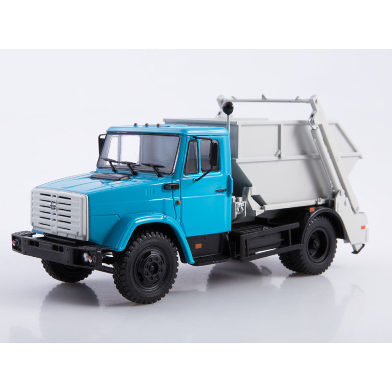 1:43 Легендарные грузовики - ЗиЛ-4333 KO-450 Мусоровоз / Garbage truck ZIL-4333 KO-450