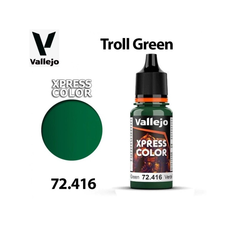 Vallejo Xpress Color 18 ml 72.416 Troll Green