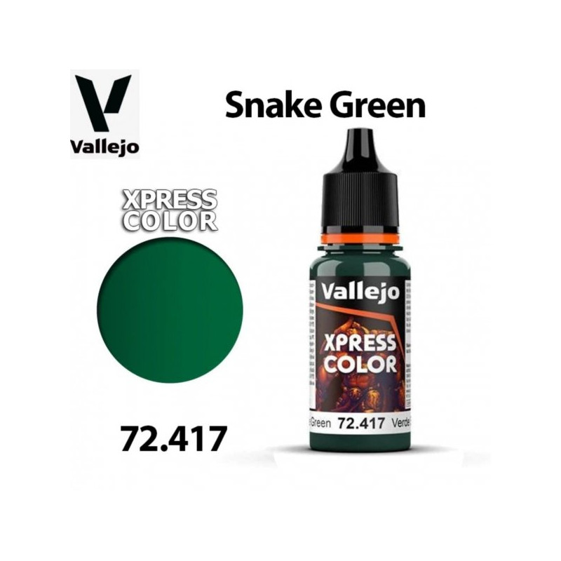 Vallejo Xpress Color 18 ml 72.417 Snake Green
