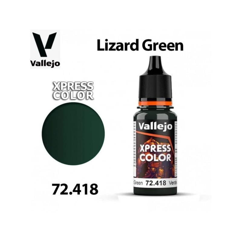 Vallejo Xpress Color 18 ml 72.418 Lizard Green