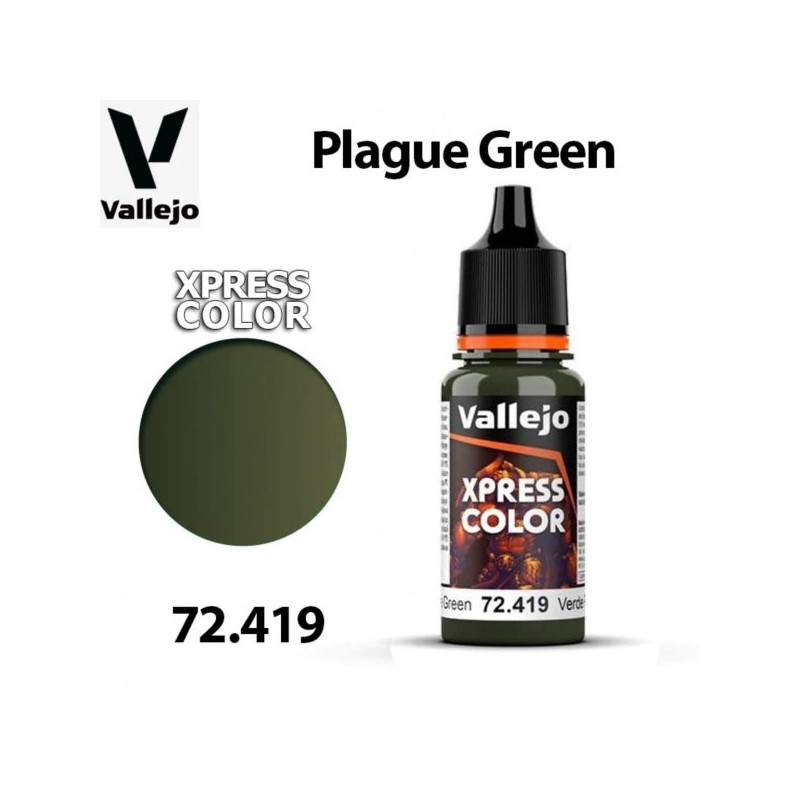 Vallejo Xpress Color 18 ml 72.419 Plague Green