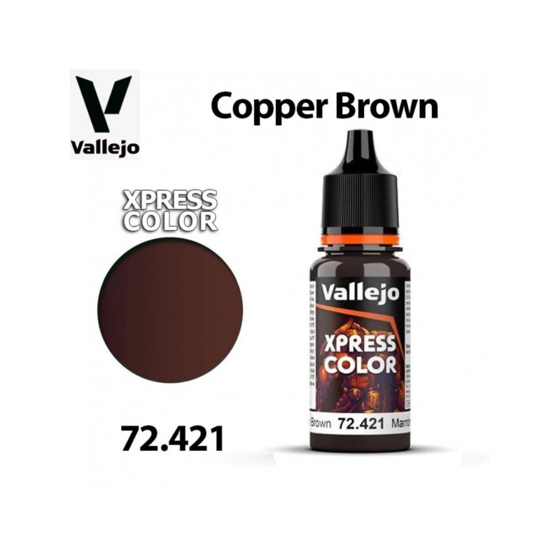 Vallejo Xpress Color 18 ml 72.421 Copper Brown