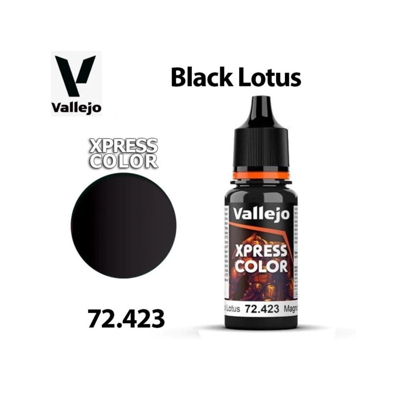 Vallejo Xpress Color 18 ml 72.423 Black Lotus