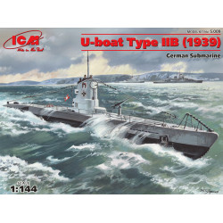 1:144 ICM S.009 - U-Boat Type IIB (1939), German Submarine