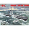 1:144 ICM S.009 - U-Boat Type IIB (1939), German Submarine