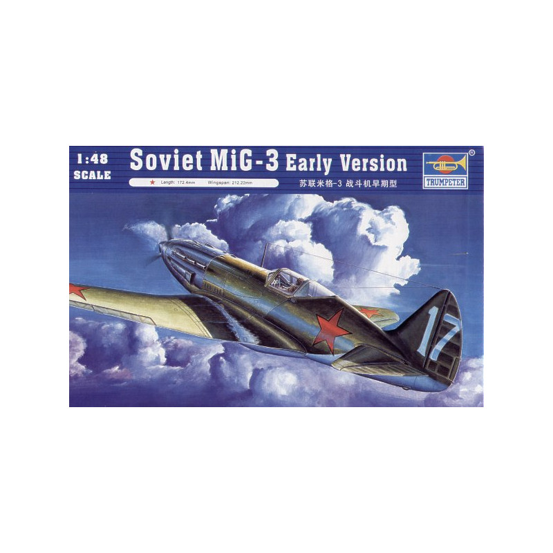 1:48 Trumpeter 02830 - Mikoyan MiG-3 Early Version