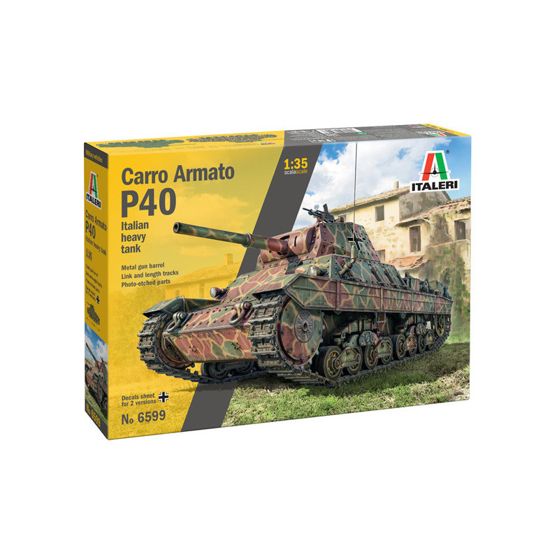 1:35 Italeri 6599 - Carro Armato P40