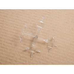 1:43 AVD Models 1544 - УАЗ-451Д Транспортер багажа для аэропортов АТ-6, сборная модель / Airport luggage transporter, model kit