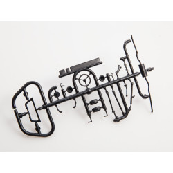 1:43 AVD Models 1544 - УАЗ-451Д Транспортер багажа для аэропортов АТ-6, сборная модель / Airport luggage transporter, model kit