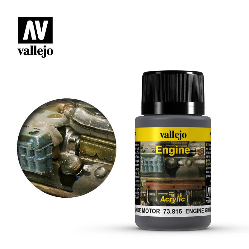 Vallejo Weathering Effects 73.815 - Netīrumi no dzinēja, 40 ml.
