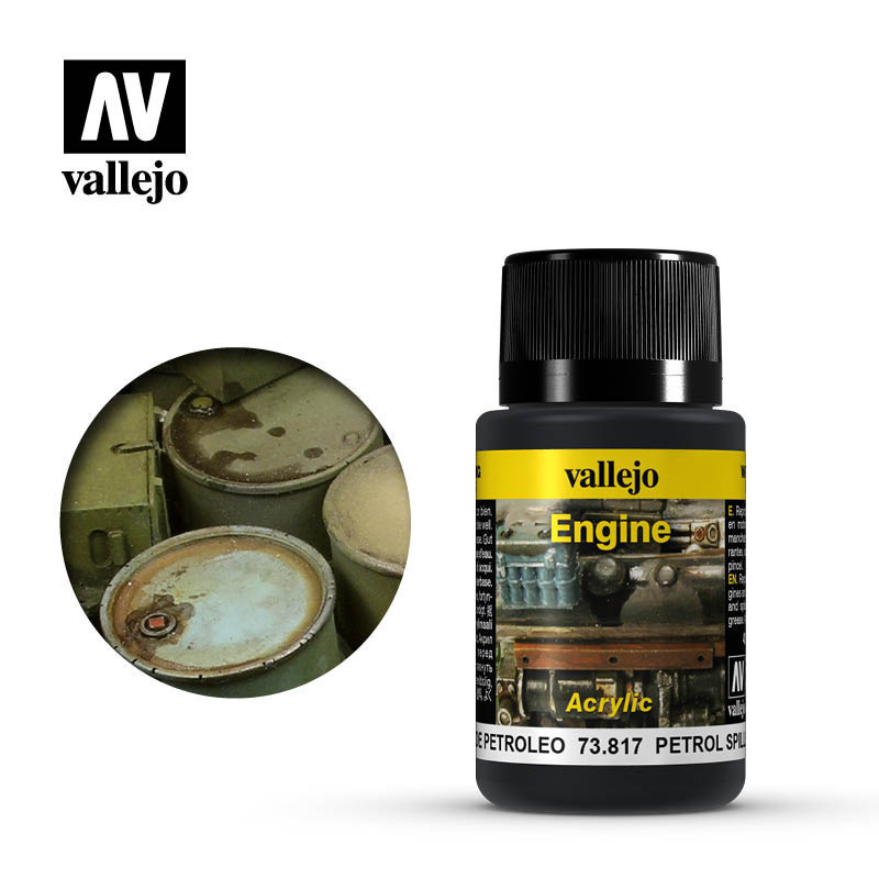 Vallejo Weathering Effects 73.817 - Разливы бензина, 40 мл.