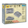 1:100 Zvezda 6240 - German Medium Tank Pz.kpfw. IV Ausf. H