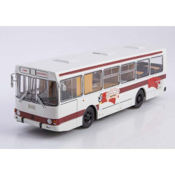 1:43 ЛАЗ-4969 «Кафе» / LAZ-4969 автобус с журналом, Спецвыпуск №9, Modimio Collections