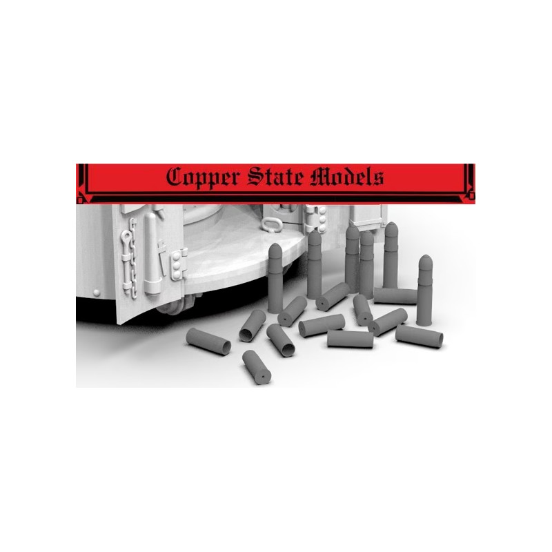 1:35 Copper State Models A35-031 - Fahrpanzer Gruson shells, 3d printed parts.