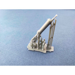 1:35 Copper State Models A35-013 - MG08 with cradle mount, 3d printed parts.