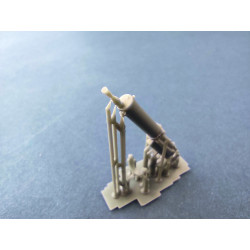 1:35 Copper State Models A35-013 - MG08 with cradle mount, 3d printed parts.