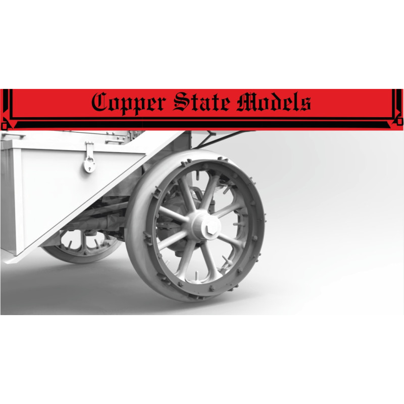 1:35 Copper State Models A35-018 - Grousers for Ehrhardt, 3d printed parts