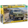 1:35 Zvezda 3629 - UAZ-469 Padomju militārais apvidus auto
