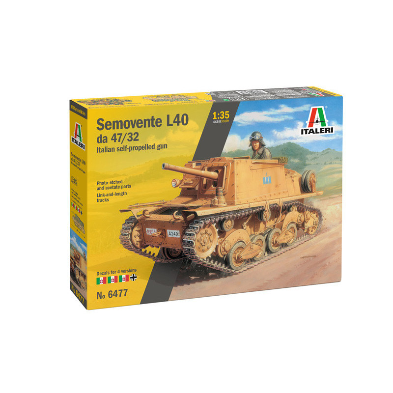 1:35 Italeri 6477 - Semovente L40 da 47/32