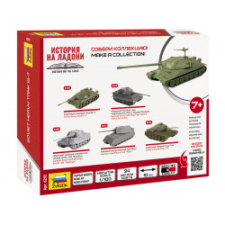 1:100 Zvezda 6292 - Padomju smagais tanks IS-7