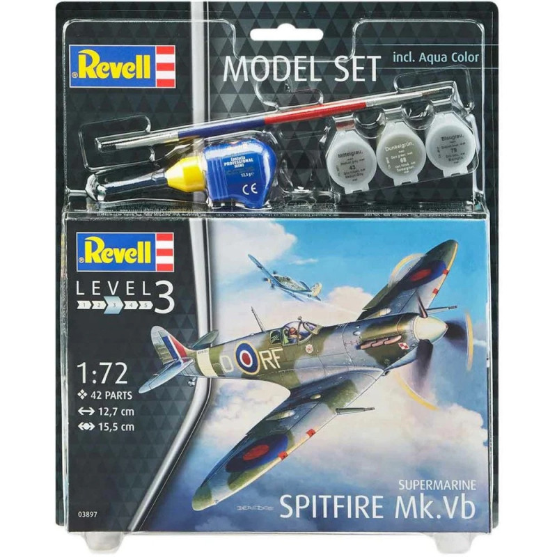 1:72 Revell 63897 - Supermarine Spitfire Mk.Vb, Model Set