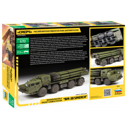 1:72 Zvezda 5072 - Russian Multiple Rocket Launch System BM-30 'Smerch'